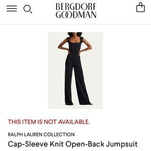 Cap Sleeve Jumper - Ralph Lauren Purple Label